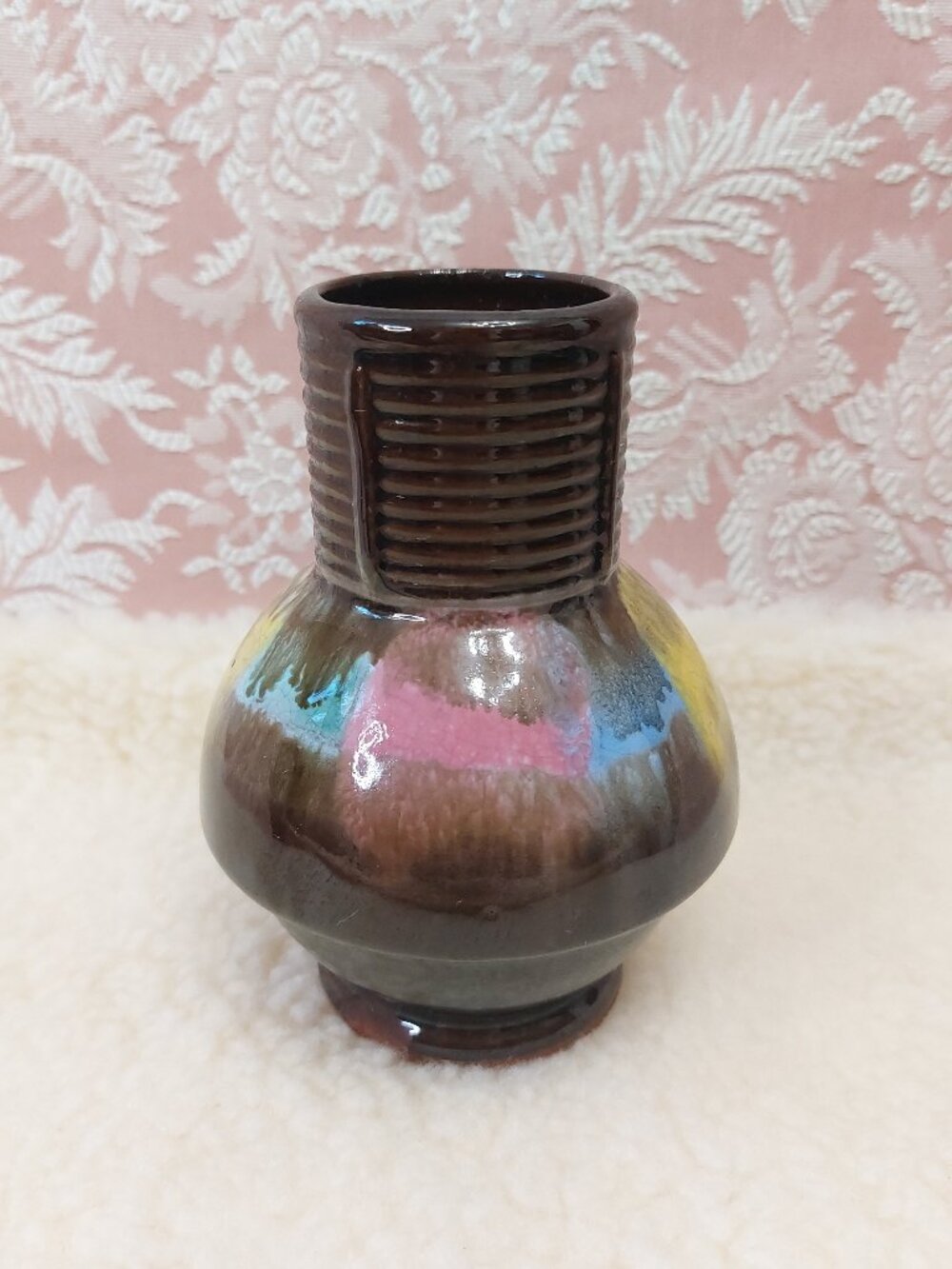 Vintage DaVar made in Japan Vases Hand Glazed